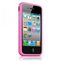Бампер Apple MC669ZM/B для  iPhone 4/4S. Розовый